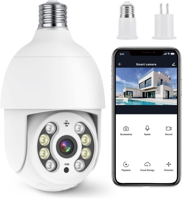 EASYTAO FOCO CON CÁMARA EXTERIOR 2MP (Q05) - Image 3
