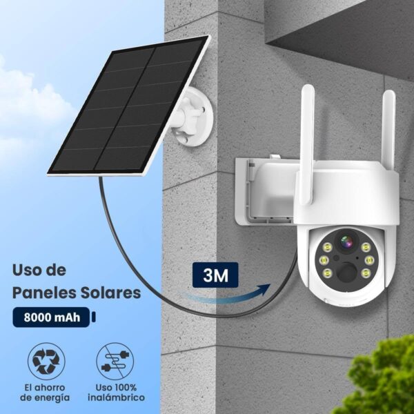 EASYTAO CÁMARA SEGURIDAD CON PANEL SOLAR 3MP (Q25) - Image 2