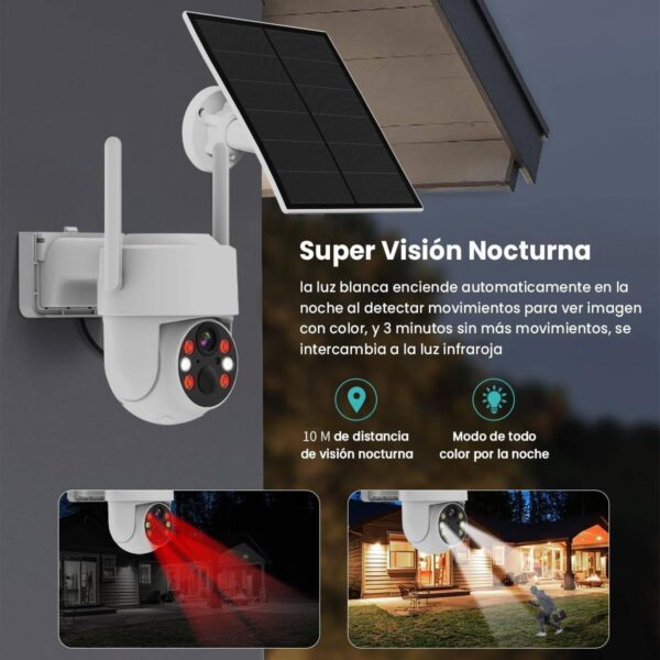 EASYTAO CÁMARA SEGURIDAD CON PANEL SOLAR 3MP (Q25) - Image 7