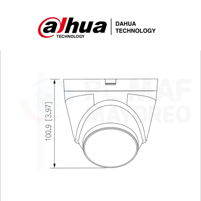 DAHUA DOMO SMART DUAL Eyeball 4 MP (DH-IPC-HDW1439V-A-IL) - Image 2