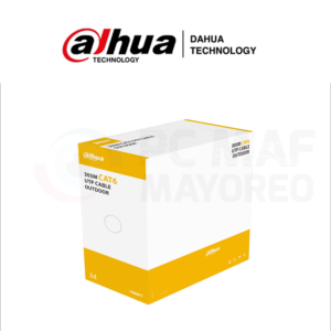 DAHUA CAT6E 305MTS EXTERIOR 100% COBRE (DH-PFM920-6U)