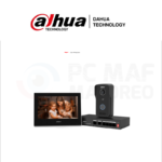 DAHUA KIT DE VIDEO IP MONITOR 7"/ FRENTE DE CALLE/SWITCH POE (DHI-KTP03)