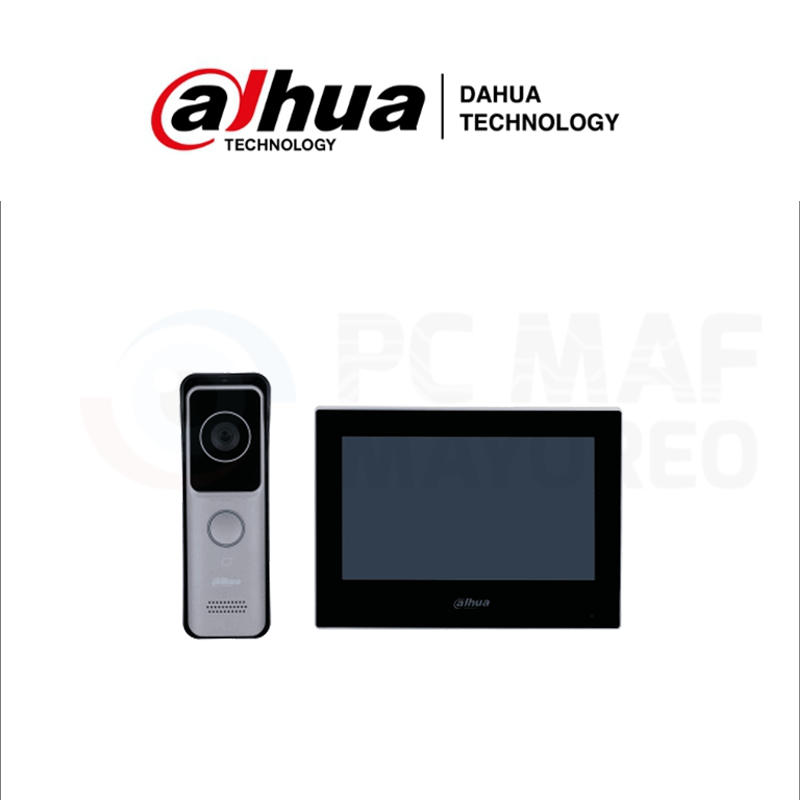 DAHUA KIT VIDEO PORTERO IP WIFI C/ PANTALLA 7" (DHI-KTW02)