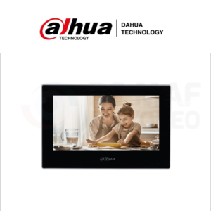 DAHUA Monitor IP táctil de 7 en negro, Serie Lite, ideal para interiores (DHI-VTH2621G-P)