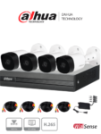 DAHUA KITXVR1B04H-I+4B2A51 - 5MP METAL/ 4 CANALES