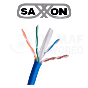 SAXXON CAT6 305MTS INTERIOR ALEACION AZUL (OUTP6CCA305AZ3)