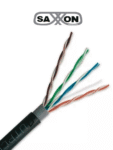 SAXXON CAT5E 100MTS EXTERIOR 100% COBRE (OUTPCAT5ECOPEXT100)