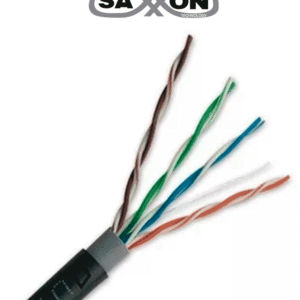 SAXXON CAT5E 100MTS EXTERIOR 100% COBRE (OUTPCAT5ECOPEXT100)