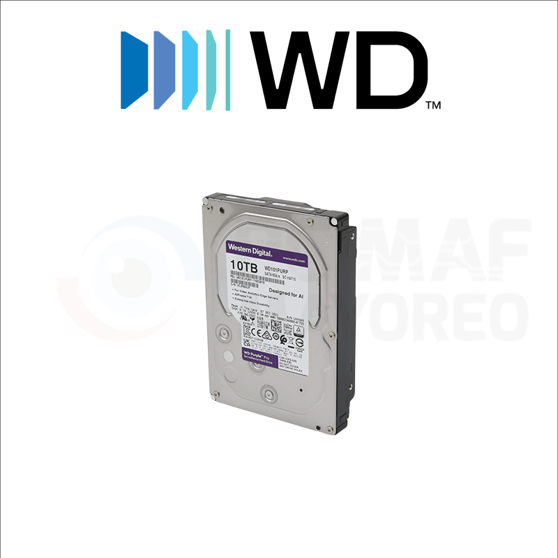 WD PURPLE DISCO DURO 10 TB (WD101PURP) - Image 2
